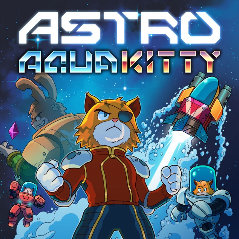 Astro Aqua Kitty box art for Playstation Vita